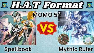 Spellbook Vs Mythic Ruler! | HAT Format Replay Review! | Yu-Gi-Oh! April 2014 Banlist | MOMO #50