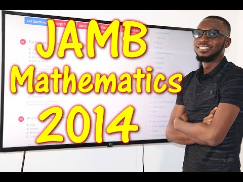 JAMB CBT Mathematics 2014 Past Questions 1 - 16