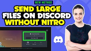 How to send large files on discord without nitro 2024 | Full Guide