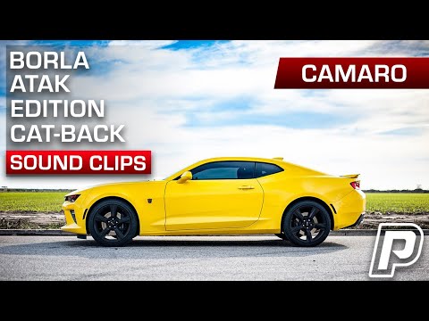 Start Up and Drive Off Borla ATAK - 2016-2023 Camaro SS - Phastek Performance