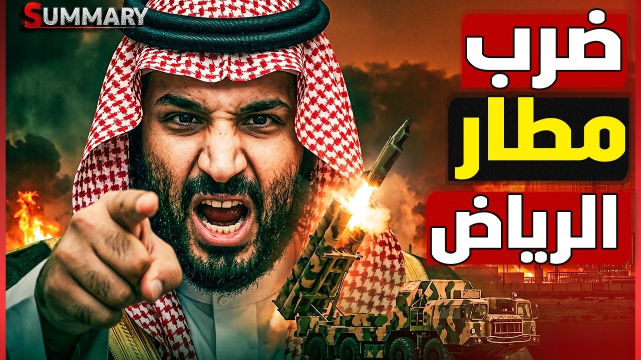السعودية تتحرك.. كواليس اجتماع محمد بن سلمان بعد تهديد مطار الرياض وإيران تدف