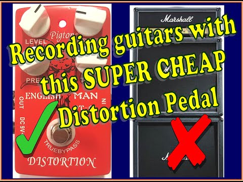 Recording with the Pigtone English Man Distortion pedal: Is it any good?