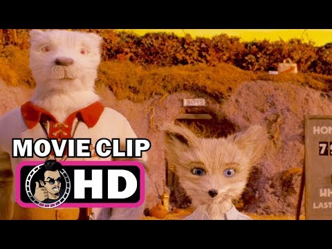 FANTASTIC MR. FOX Movie Clip - Whack-Bat (2009) Wes Anderson Stop Motion Animation Movie HD