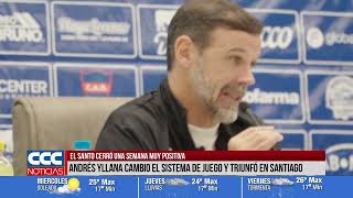 EL SANTO CERRÓ UNA SEMANA MUY POSITIVA