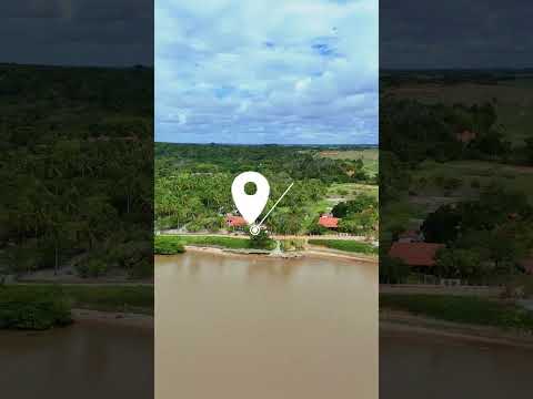 Sítio Ribeirinho à venda na Barra de Santo Antônio com 22.296,12 m² de Natureza e Lazer #alagoas