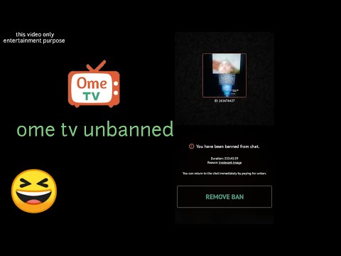 how to remove ban ome tv unbanned on ome tv
