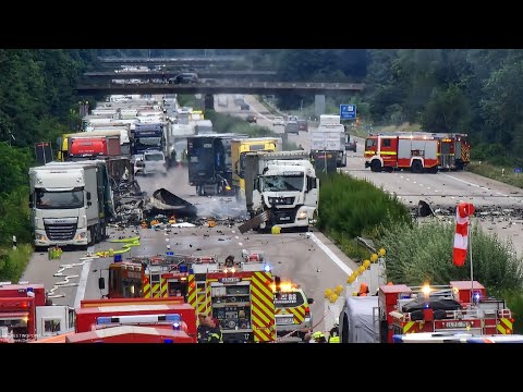Folgenschwerer Unfall auf der A2 fordert zwei Todesopfer