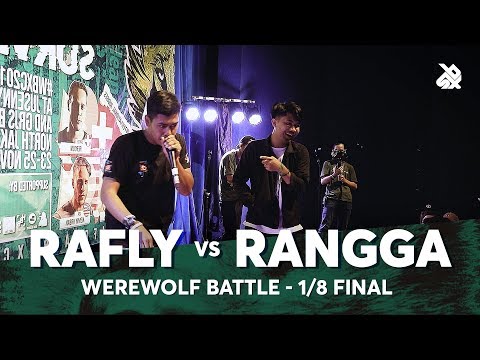RAFLY vs RANGGA | Werewolf Beatbox Championship 2018 | 1/8 Final