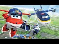 [Superwings s3 team episodes] Police Team | Police car | Police plane | Policeman