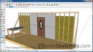 How to Sketchup Casings and Moldings | Part One