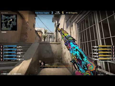 CS GO POV Demo G2 niko vs Bad News Eagles PGL Major Antwerp 2022 (29-13) (dust2)