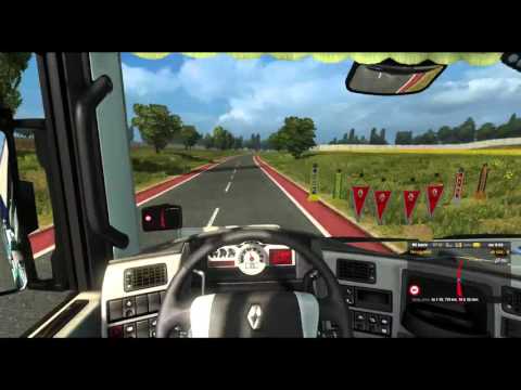 ETS2MP - From Duisburg to Grimsby (RENAULT MAGNUM)