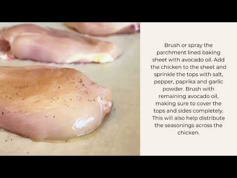 How to make Juicy Thin Cut Chicken Breast Oven Baked