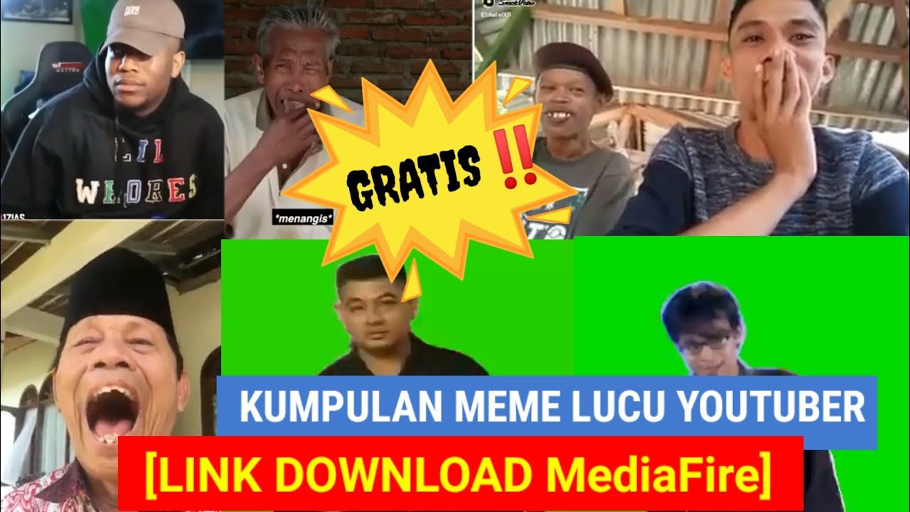 Free Download ‼️Kumpulan Meme Lucu Youtuber [link download MediaFire]