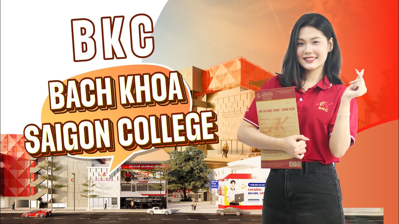 Introduction TVC of Bach Khoa Saigon College | バクホア・サイゴン短期大学 紹介TV CM