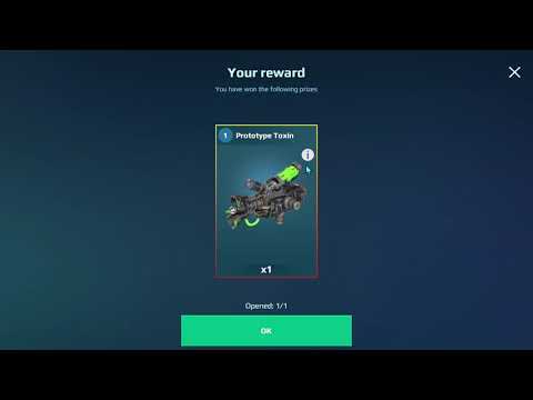 #WarRobots LOL! I won a Prototype Toxin in a Bronce chest!
