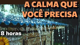 🌻SOM da CHUVA para DORMIR NATURALMENTE e Acordar MELHOR🌧️