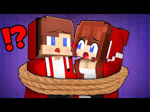 MAIZEN: JJ e la sorella JJ in TRAPPOLA D'AMORE!? - Storia di scambio di corpi - Animazione Minecr...