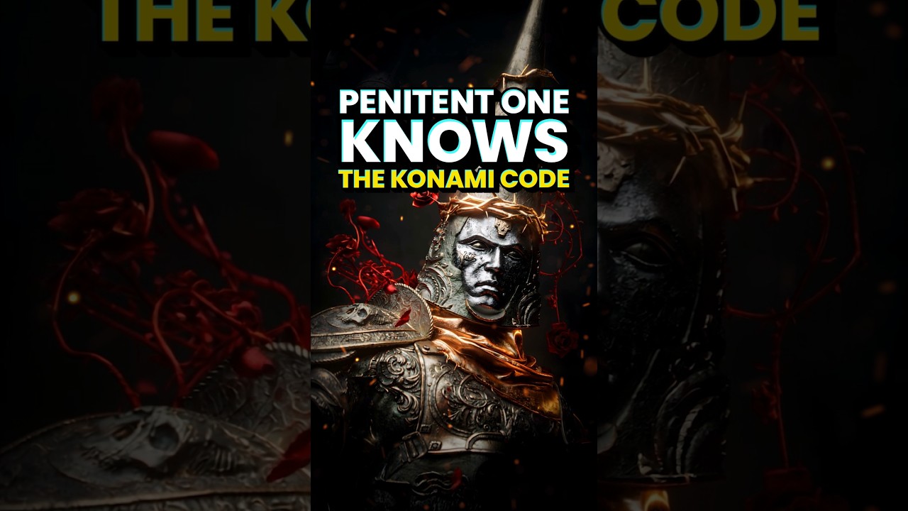 The KONAMI CODE works in BLASPHEMOUS?! 🤯🎮 #blasphemous #konamicode #easteregg