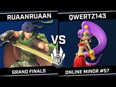 ILG Online Minor #57 - GRAND FINALS - RuaanRuaan (Ike/K.Rool) vs qwertz143 (Mii Gunner)