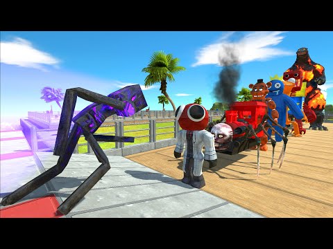 Enderman Oasis Death Run - Animal Revolt Battle Simulator