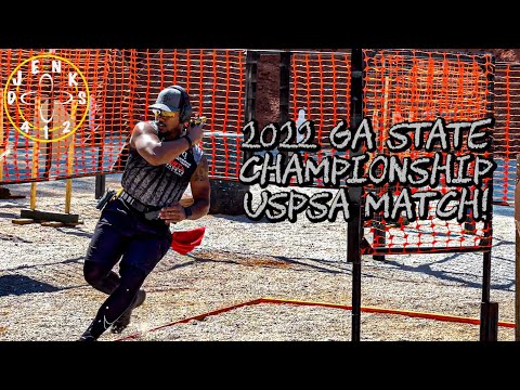 2022 Georgia State Championship USPSA Match! Sig Sauer P320 AXG Custom!