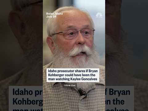 Idaho prosecutor shares if Bryan Kohberger could have been the man watching Kaylee Goncalves