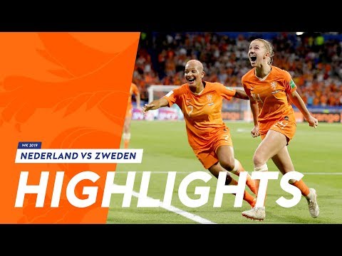 Highlights OranjeLeeuwinnen - Zweden (3/7/2019)  WK 2019