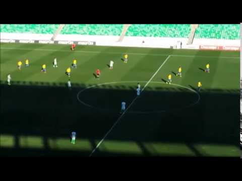 El Cádiz hace por mediación de Fran Machado el 0-1 en el Villamarín