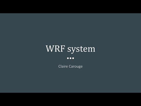 WRF system