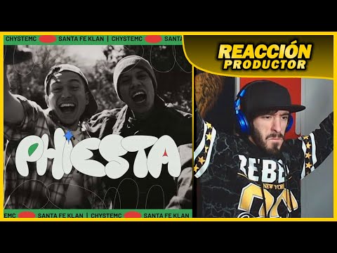 Chystemc, Santa Fe Klan - PHIESTA | 🔴 ¿HIPHOPTECA DÓNDE? | 🌟 Reacción Productor 🌟 | #NeckeYBisweik
