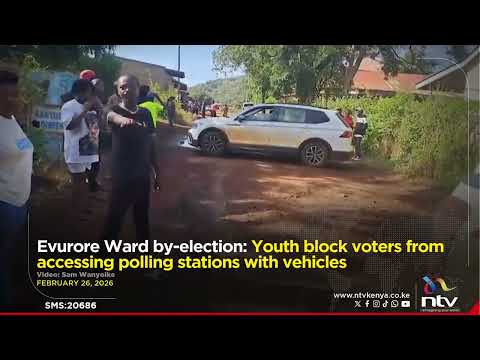 Evurore Ward by-election: Youth block voters from accessing polling stations with vehicles