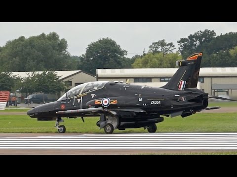 BAE Systems Hawk T2 Royal Air Force ZK034 departure RIAT 2012 AirShow
