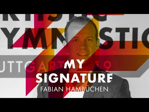 "My Signature" with Fabian Hambüchen