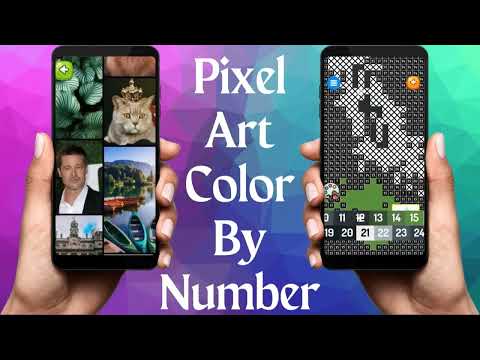 Gradient: Pixel Art Color Book