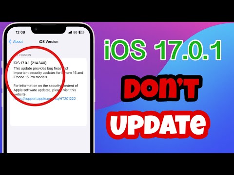 iOS 17.0.1 New Software Release Don’t Update This iPhone 15 & iPhone 15 pro..?