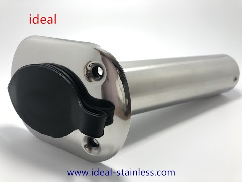 Ideal Stainless Steel Flush Mount Fishing Rob Holder