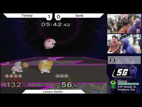 SG 22.6 SSBM - Twisty (Jigglypuff) vs. Serb (Ice Climbers) - Melee LSF