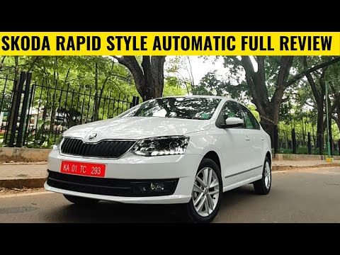 SKODA RAPID 2020 AUTOMATIC FULL REVIEW |1.0L TSI petrol driven| Can AT Gearbox replace the DSG unit?