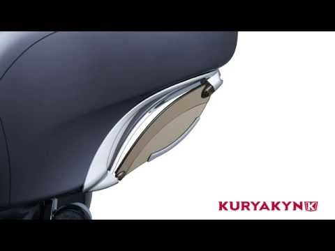 Adjustable Fairing Air Deflectors by Kuryakyn