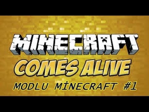 Minecraft : Comes Alive Modlu Survival Sezon 2 Bölüm 1
