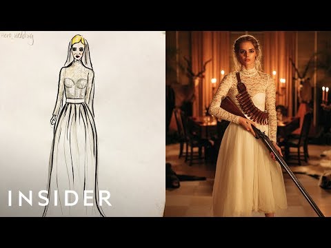 How The Transforming Wedding Dress Was Designed For 'Ready Or Not' | Movies Insider