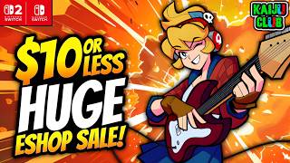 AMAZING ESHOP SALE! 40+ BEST Nintendo Switch/Switch 2 Games Under $10!