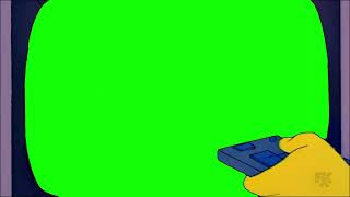 The Simpsons TV Meme Template (Green Screen) | DOWNLOAD LINK | HD Quality | Non Copyright |