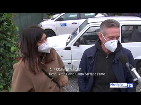 2020-12-16 PRATO - PRIMI PAZIENTI COVID ALL'OSPEDALE PEGASO EX CREAF
