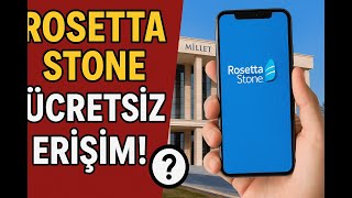 “Rosetta Stone Uygulamasına Ücretsiz Erişim! Millet Kütüphanesi  ile Nasıl Erişi
