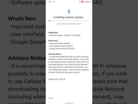 Nokia G21 Android 12 update receive