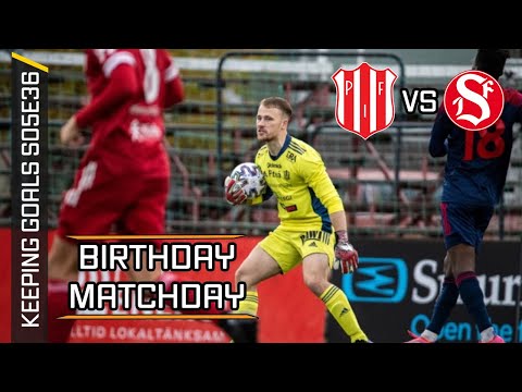 A Birthday Win?? - Sandvikens IF Match Day Vlog | Keeping Goals S5Ep36
