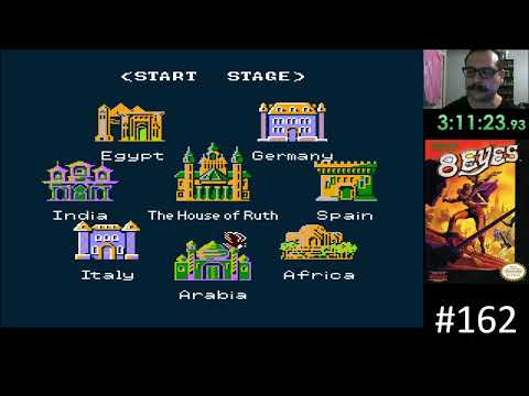 Ultimate NES Challenge 162  - 8 Eyes