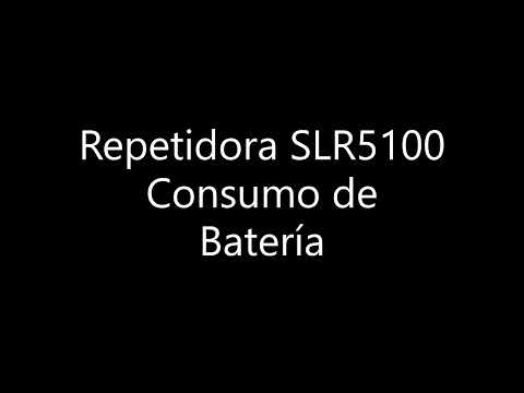 Repetidora SLR5100 - Consumo de Batería